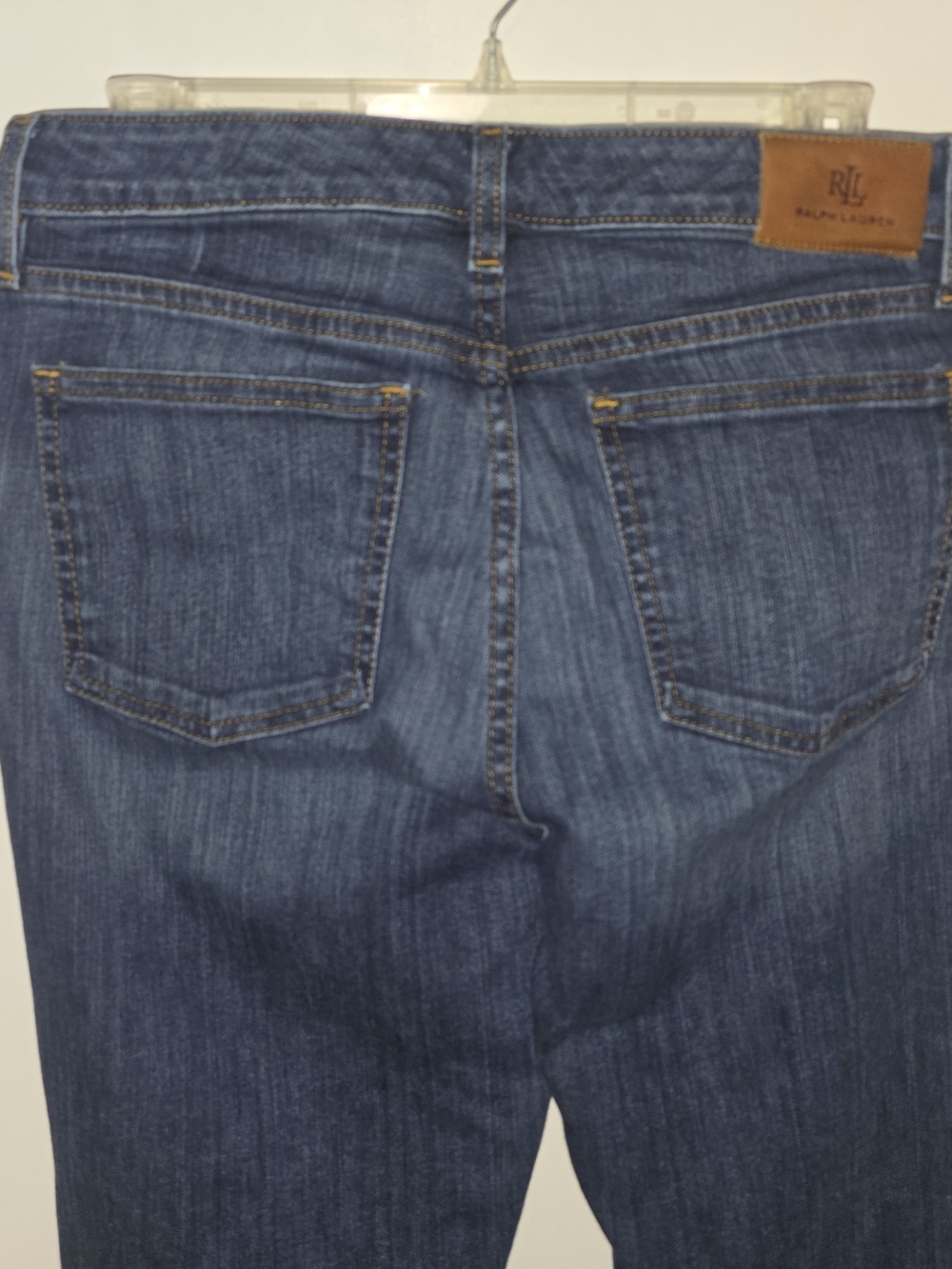 Women's 10 Ralph Lauren Dark Denim  Jeans Never Worn
